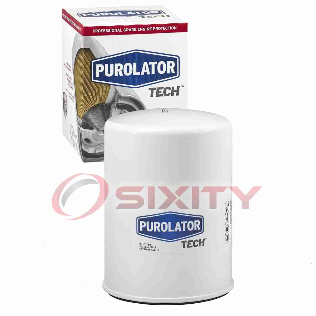 Purolator TECH Engine Oil Filter for 2006-2016 GMC Savana 2500 6.6L V8 Oil vo