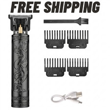 T9 Vintage Men's Electric Hair Clipper Beard Trimmer/Rechargeable Hair Cutting