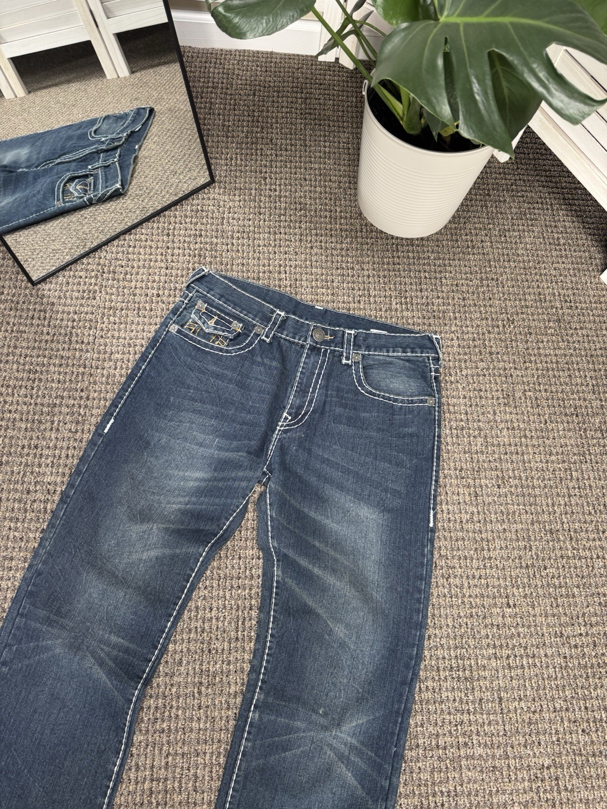 Men’s Vintage Jeans Pants True Religion Rare thumbnail 13