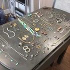 Vintage To Now Costume Jewelry Lot Silver/ Plated  Approx 80 Pieces