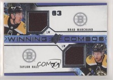 2021-22 SPx Winning Combos Jersey Brad Marchand Taylor Hall #WC-BMTH 0s7w