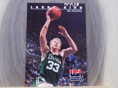 1992 SkyBox USA #17 Larry Bird/NBA Shooting