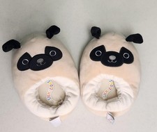 Squishmallows Prince the Pug Slippers Kids size 13/1