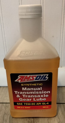 AMSOIL SYNTHETIC MANUAL TRANSMISSION & TRANSAXLE GEAR LUBE SAE 75W-90 API GL-4