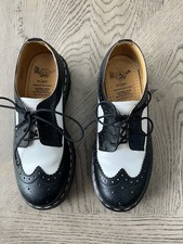Doc Martens Vintage Wingtip Platform Leather Brogues Made in England UK 5, US 7