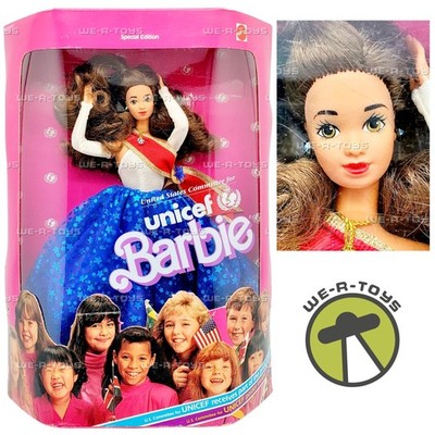 Barbie Special Edition Unicef Brunette Doll 1989 Mattel 4782 | eBay