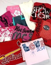 XL  orthodontics ATLANTA CARDINALS HOT SOUTHERN MESS love USA 10 Lot T SHIRTS