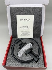 MARMOLUX Towel Ring Matte Black Wall Mounted Bathroom Hardware New