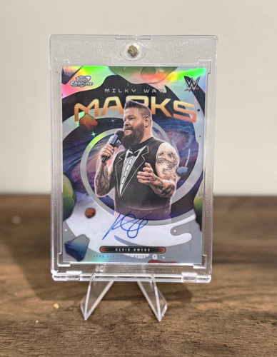 Topps 2026 Cosmic Chrome WWE Kevin Owens Milky Way Marks Auto #MWM-KVO
