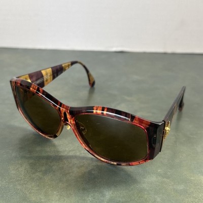 Christian Lacroix 7415 Sunglasses FRAME ONLY Lens Damaged Tortoiseshell & Gold