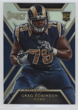 2014 Panini Select Rookies Silver Prizm Greg Robinson #101 8y6