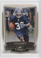2008 Donruss Classics Rookie Timeless Tributes Gold 39/50 Justin Forsett fm0