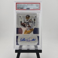 2020 Panini National Treasures Signatures /49 Kellen Winslow Auto HOF PSA 9