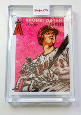 2021 TOPPS PROJECT 70 SHOHEI OHTANI BY BLAKE JAMIESON #774 LOS ANGELES ANGELS