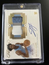 2021 Flawless Rookie Patch Auto Day'Ron Sharpe RC 02/10 Jersey Number Match 🔥🔥