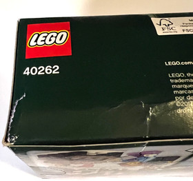 Damaged Box Seasonal Christmas Train Ride Set 40262 Retired -New p