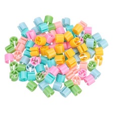 Clothes Hanger Markers Blank Tags Fresh Pink 6 Multicolor, 150pcs