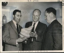 1959 Press Photo Foreign Service Officers Visiting New Orleans - noo29509