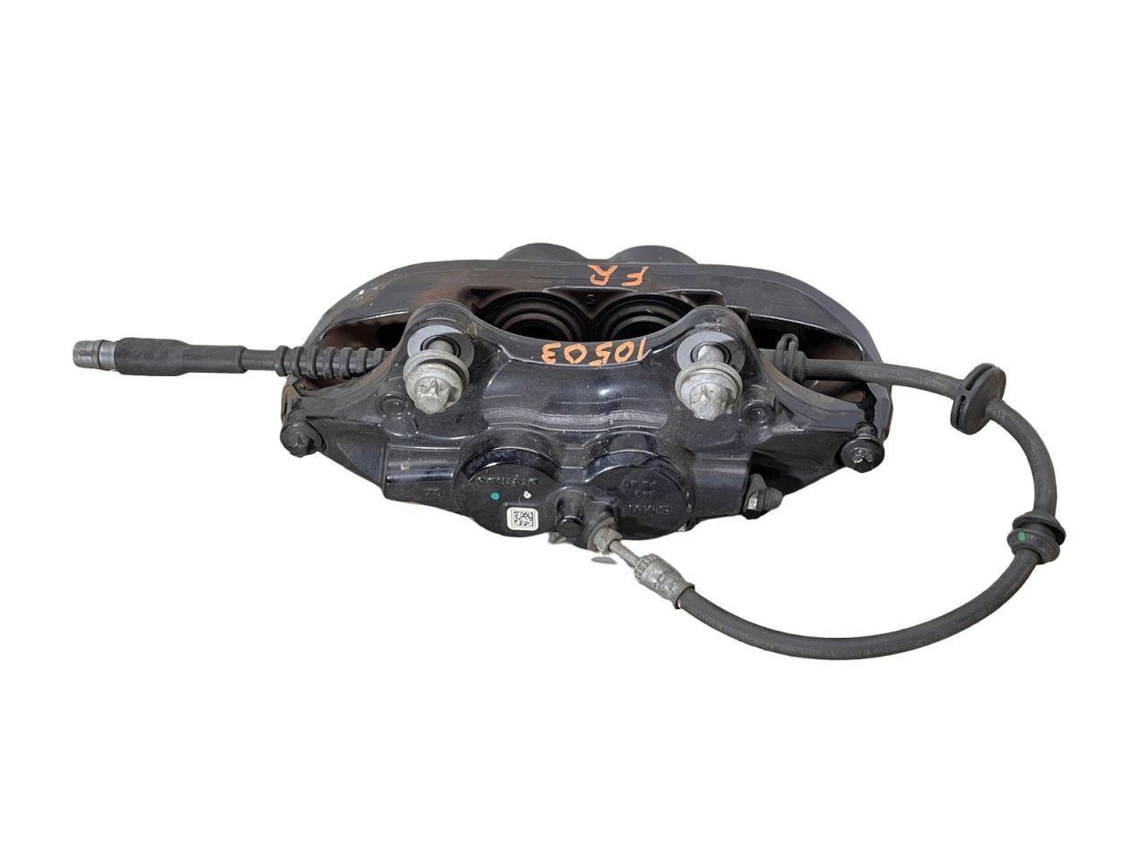 BMW i8 2019 Front Right Brembo brake caliper with pads Black