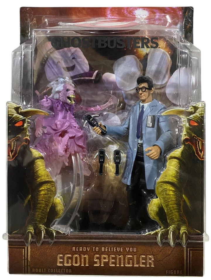 Figura Cazafantasmas Egon Spengler lista para creerte con correo NUEVO Mattel Matty Foto 2 de 4