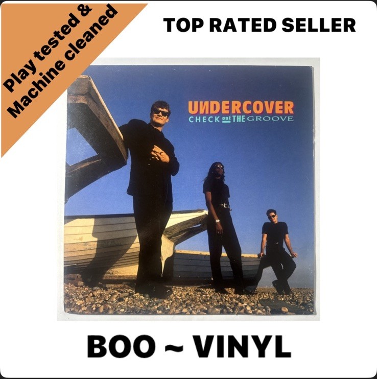 UNDERCOVER Check Out The Groove UK 1992 Vinyl LP Album VG+ / VG+