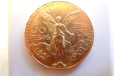 1931 50 Pesos Mexico Gold Centenario - Rare