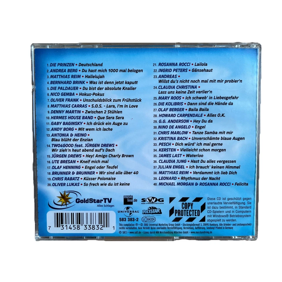 Sahnestücke der Deutsche Tanzmix | CD | Sehr gut - Bild 2 von 3