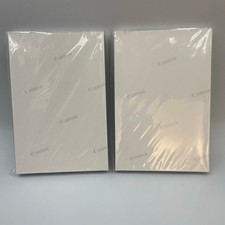 Lot Bundle Two sets of Canon Photo Paper Plus Glossy II PP-301