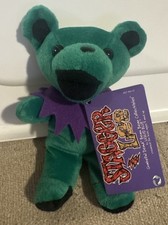 Grateful Dead STAGGER LEE Dancing Bean Bear Plush 7" Liquid Blue