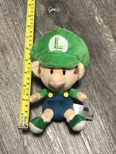 Peluche Little Buddy Super Mario collezione All Star BABY LUIGI 2019 - Foto 5 di 5
