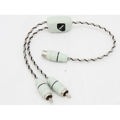 Connection Audison FTM Y-Cinchkabel 0,3m 1x Kupplung - 2x Stecker
