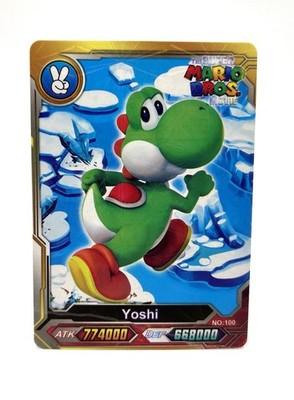Yoshi #100 The Super Mario Bros Movie Trading Card Game