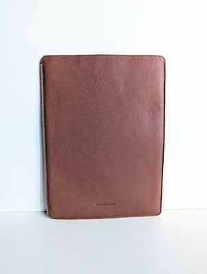 Woolnut Leather Sleeve Cover Case for 16-inch MacBook Pro Cognac EUC