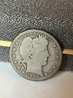 1909 S Barber Quarter Dollar, G to VG