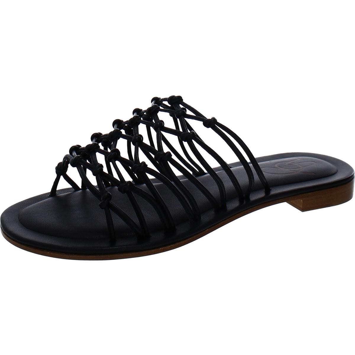 Женские босоножки Mansur Gavriel MIGNON SLIDE черного цвета размер 37 средний BM BHFO 7437 13890₽