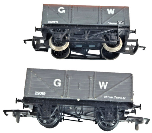 Schwader von Hornby Dapol R239 B18 Spur O Erzwagen 29019 102971 Güterwagen grau ohne Karton | Condition: Used