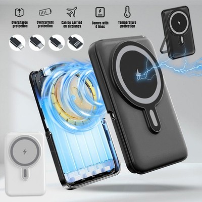 20000mAh Magnetic Power Bank Battery Fast Charger For iPhone 17/16/15/14/13/12