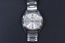 Vintage Seiko 5 Actus 7019-8010 Automatic 21J Silver Dial Watch JP