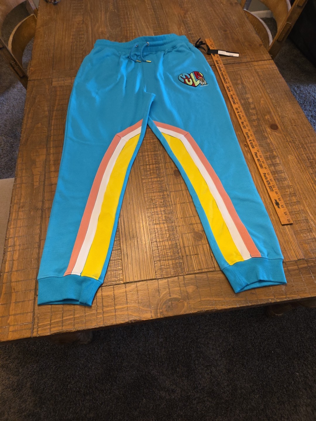 civilized bear Mula sweatpants size 3XL Light Blue