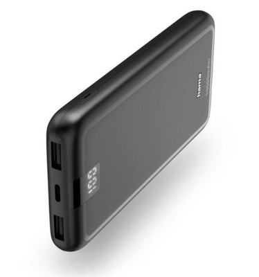 Hama Power Pack Performance 10 LED Powerbank 10000 mAh Zusatzakku extern Akku