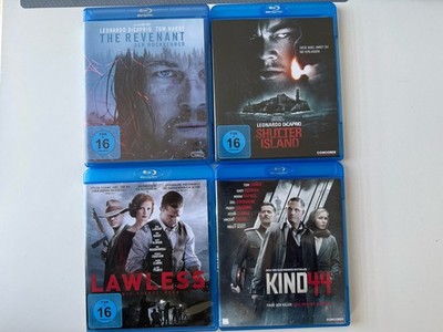 Blu-ray Filme Bundle (Lawless, The Revenant, Shutter Island & Kind 44)