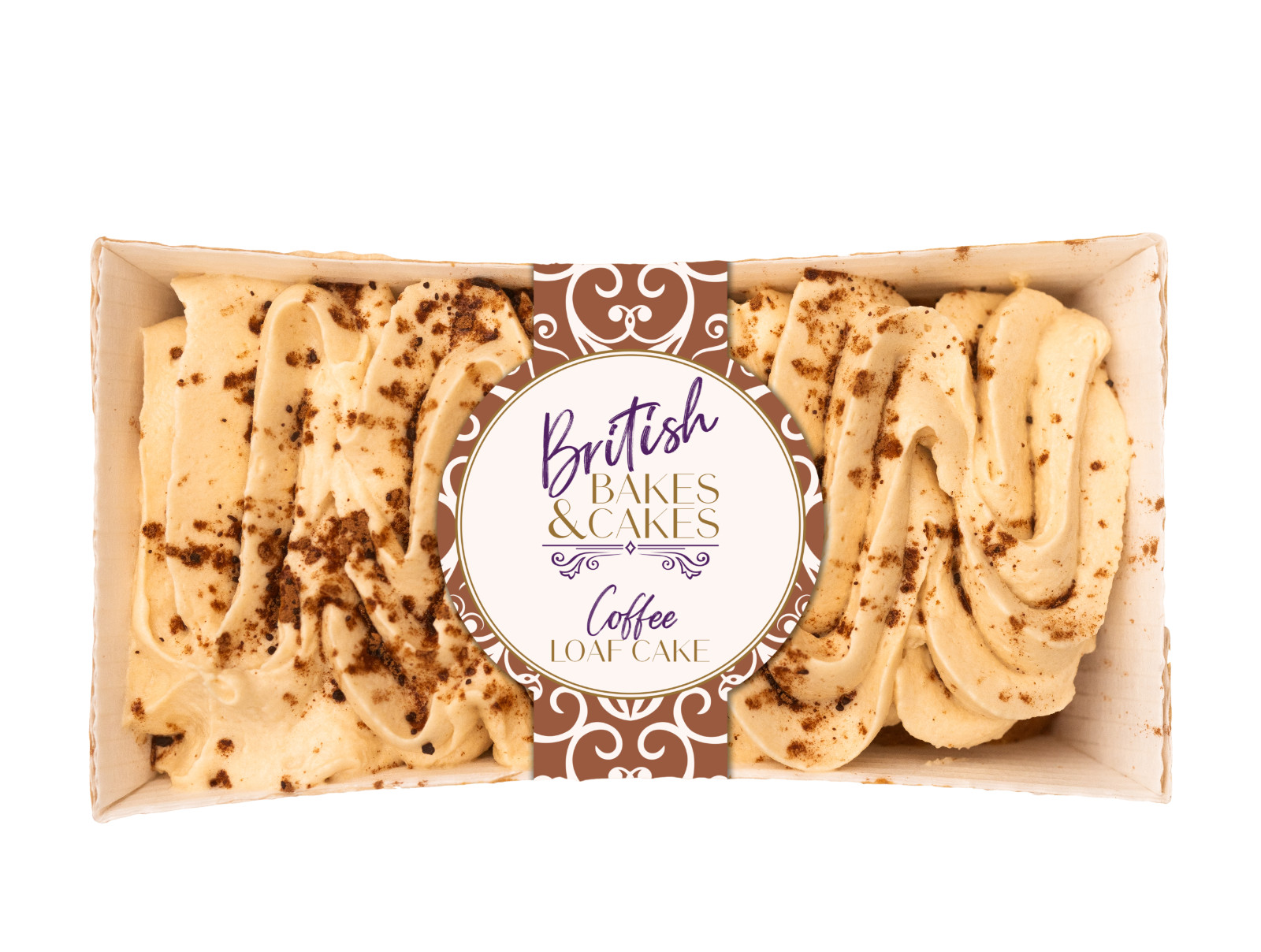 British Bakes & Cakes Coffee Mini Iced Loaf Cake 90g - Pack of 3