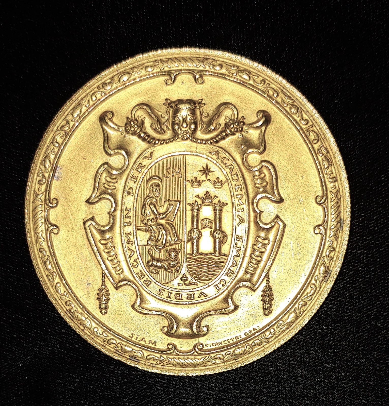GIANT 1951 Universidad Nacional Mayor De San Marcos IV Centenario Bronze Medal