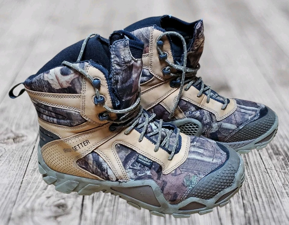 Men's Red Wing Irish Setter Camo Hunting Boots 10EE Scent Ban 400G Hunting 2874 - Image 4 of 4