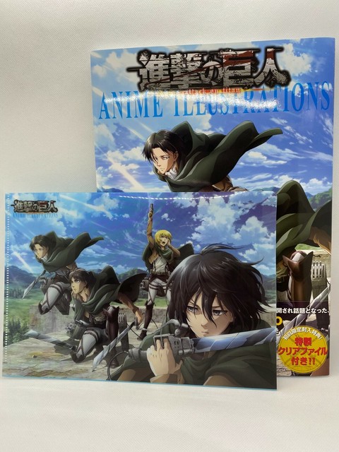 Attack On Titan Anime Illustrations 17 12 1 Illustration Book For Sale Online Ebay