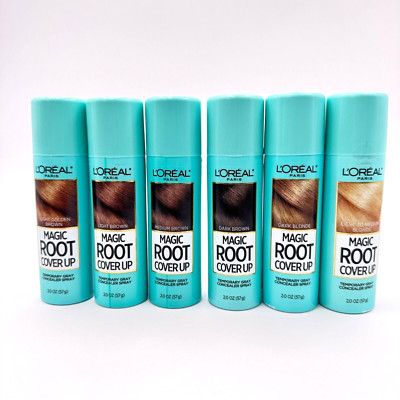 L'Oreal Magic Root Cover Up Temporary Gray Concealer Spray 2oz. Choose Color