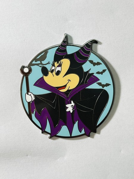 PIN DISNEY FANTASÍA MINNIE MOUSE HALLOWEEN COMO MALÉFICA BELLEZA DURMIENTE VILLAN