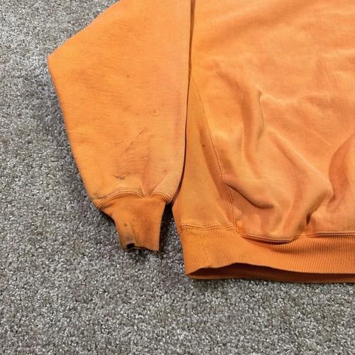 Vintage Hummer Orange Crewneck Sweatshirt Men’s Size Large Spellout Logo - Picture 12 of 12
