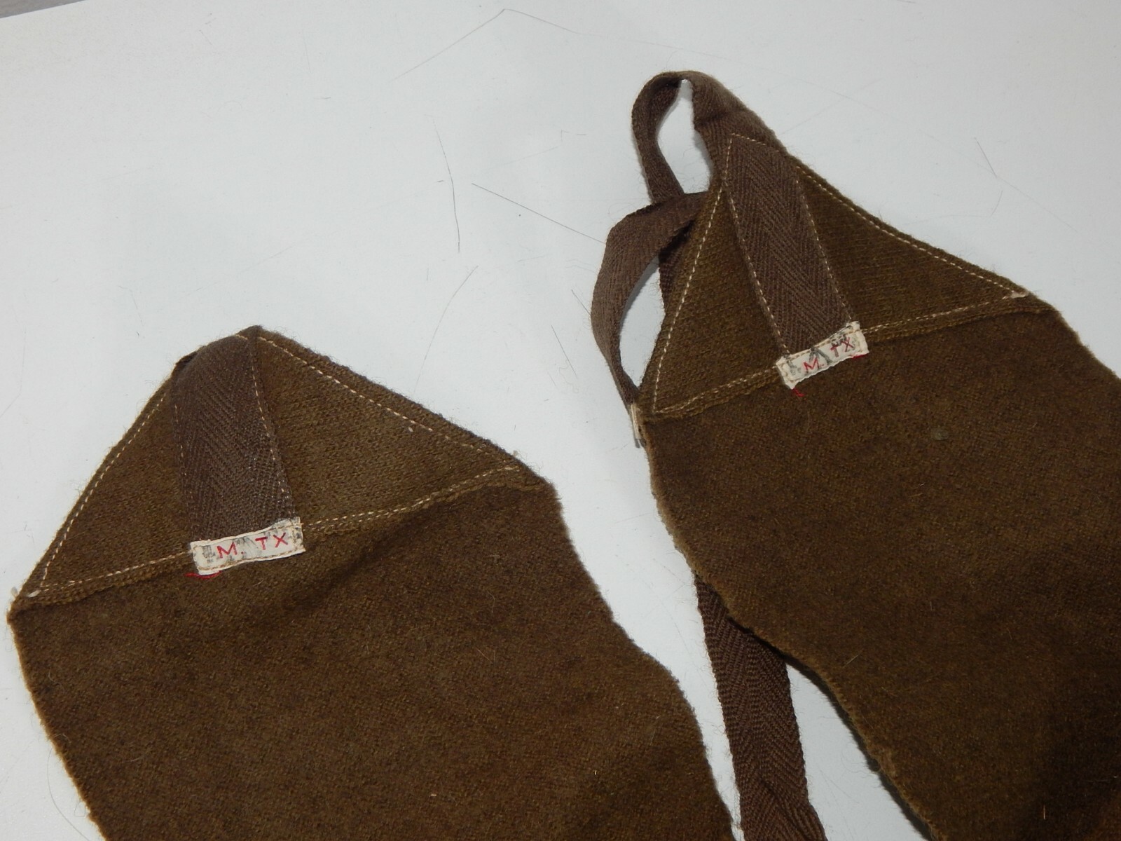 Original Wickelgamaschen Gamaschen WW2? WW1? Aarmy Puttees Leg Wraps eBay