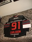 LEO CARLSSON #91 ÖREBRO SHL BAUER PRO AUTHENTIC JERSEY SIZE 2XL ANAHEIM DUCKS